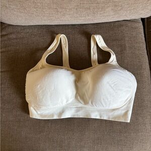 Wireless Cream Everyday Comfort Bra - Women Intimates